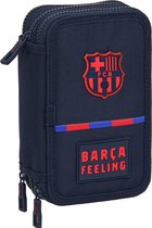 FC Barcelona - Mallette remplie - 41 pièces - 20,5 x 12,5 x 6 cm - Polyester