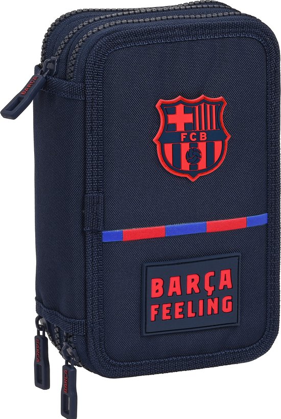 FC Barcelona - Gevuld etui - 41 stuks - 20.5 x 12.5 x 6 cm - Polyester |  bol.com