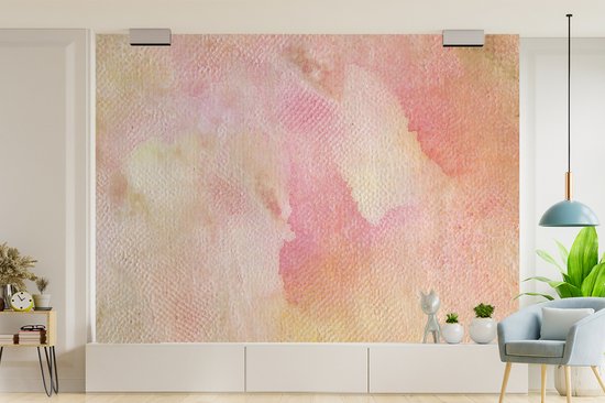 Papier peint - Papier peint photo peint Couleurs pastel sur papier - Largeur 305 cm x hauteur 220 cm