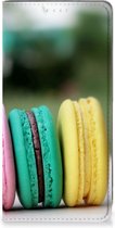 Smart Cover Maken Geschikt voor Samsung Galaxy S23 GSM Hoesje Macarons