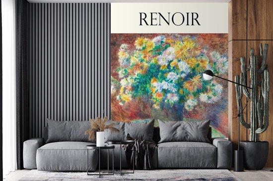 Behang - Fotobehang Schilderij - Bloemen - Oude meesters - Breedte 190 cm x hoogte 260 cm