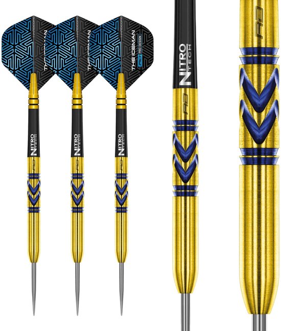 RED DRAGON - Gerwyn Price Avalanche Gold: Steeltip Tungsten Dartpijlen Professioneel - 22 gram van Red Dragon — afbeelding 4