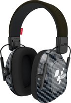 Protection auditive Racing Pro pour adultes - MotoGP® - Protection auditive premium pour adultes - Protection d'oreille réglable avec sac de transport - 24 dB SNR - Carbone