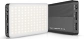 RealPower LightsOn - extra verlichting voor vlogs - geschikt voor PC, notebook, smartphone of statief - LED verlichting op batterij - inclusief kleurfilters