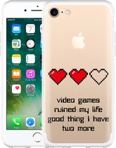 iPhone 7 Hoesje Gamers Life - Designed by Cazy