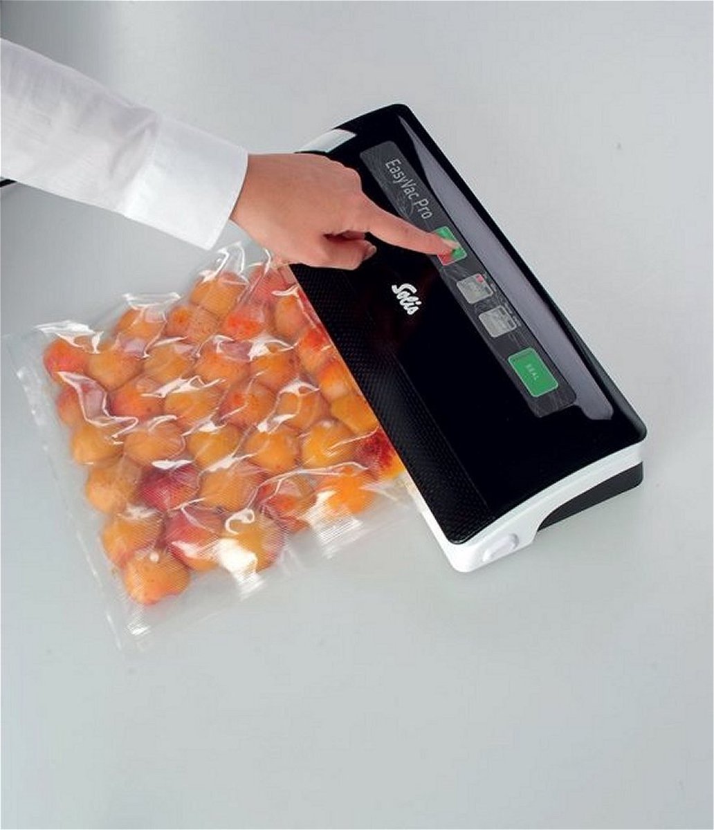 Solis VertiVac Plus 5703 Vacumeermachine - Vacuümmachine Met Geheugen En Marineerfunctie Zilver