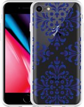 iPhone 8 Hoesje Delfts Blauw - Designed by Cazy