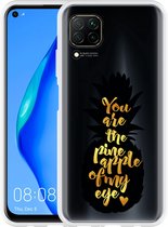 Hoesje Geschikt voor Huawei P40 Lite Big Pineapple Designed by Cazy