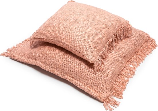 Housse de Coussin Oh My Gee - Rose Saumon - 40x40