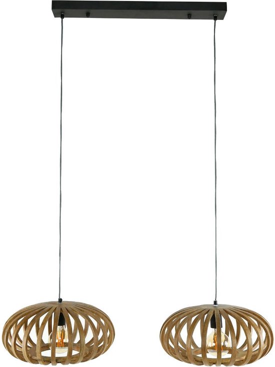 Pepyn hanglamp 2L hout