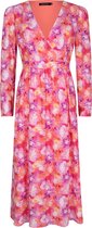 Ydence - Dress Rhode print - Peach - maat XS