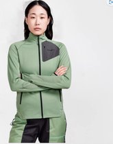 CRAFT Tech Fleece Thermal Midlayer Jacket, FEMME, vert jade - Taille XS -