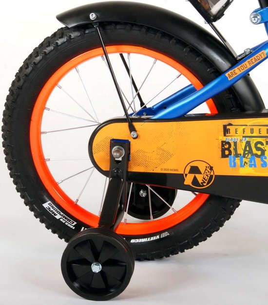 NERF Kinderfiets - Jongens - 16 inch - Satijn Blauw van Nerf — afbeelding 4