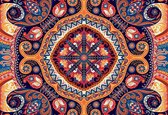 Fotobehang - Vlies Behang - Volks Patroon - Geometrisch - Ornament - 312 x 219 cm