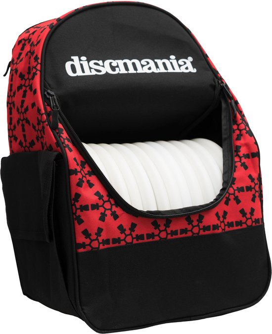 Foto: Discmania discgolf rugtas fanatic go disc golf sporttas rood