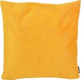 Sierkussen Flo Gold Velvet Geel | 45 x 45 cm | Fluweel/Polyester