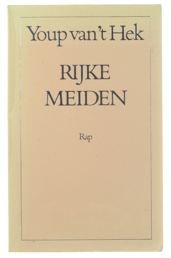 Cover van het boek 'Rijke meiden en andere verhalen' van Youp van 't Hek