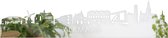 Skyline Alkmaar Spiegel - 80 cm - Woondecoratie - Wanddecoratie - Meer steden beschikbaar - Woonkamer idee - City Art - Steden kunst - Cadeau voor hem - Cadeau voor haar - Jubileum - Trouwerij - WoodWideCities