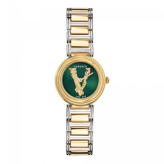 Versace VET300821 horloge vrouw - Roestvrij Staal - goud