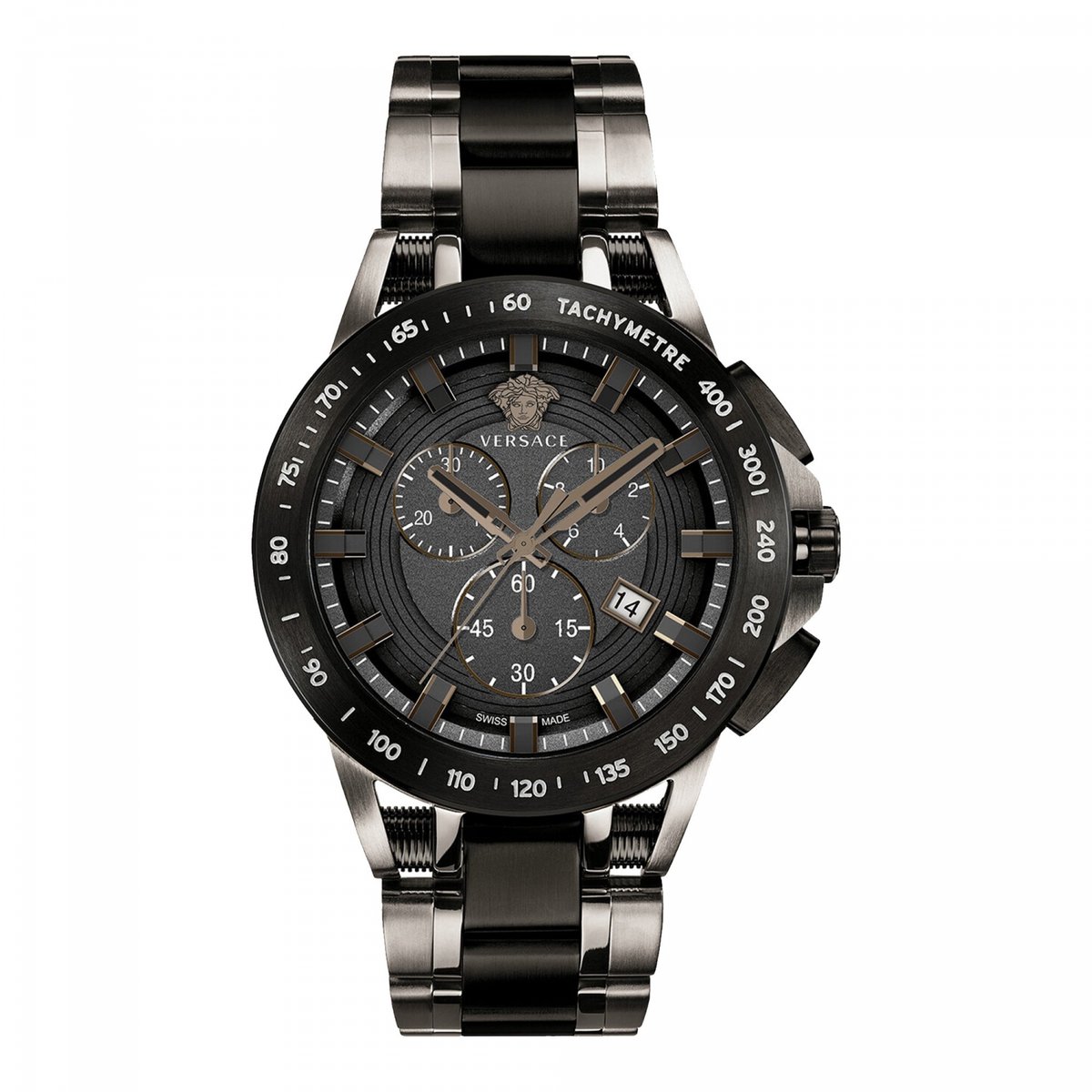 Versace VE3E00921 horloge mannen - Roestvrij Staal - zilver