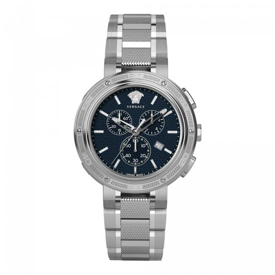 Versace VE2H00321 horloge mannen - Roestvrij Staal - zilver