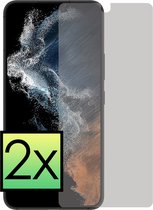 Screenprotector Geschikt voor Samsung S22 Plus Screenprotector Privacy Tempered Glass Gehard Glas Display Cover - 2x