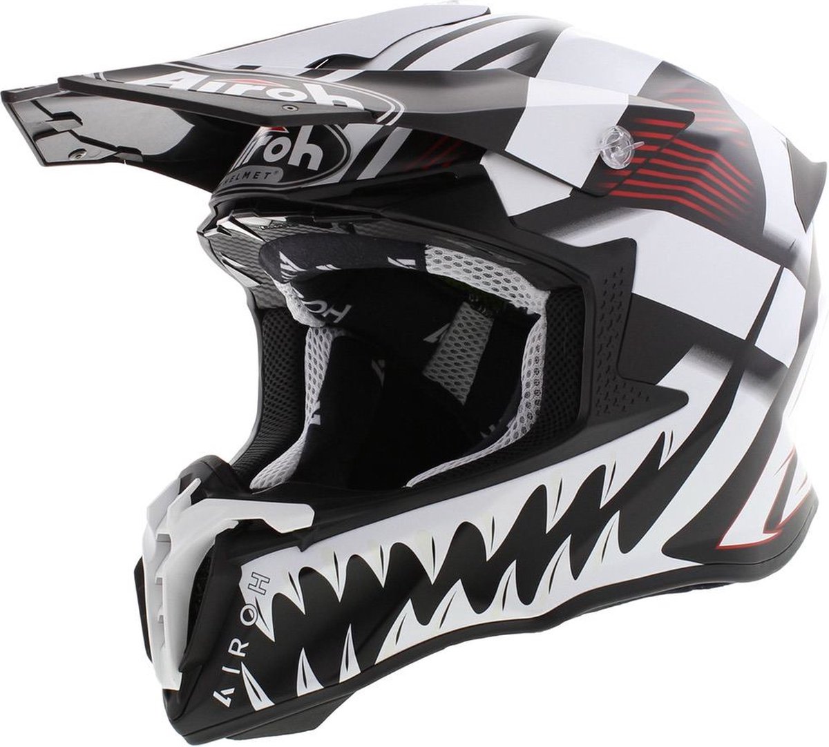 CASCO CROSS MOTOCROSS ENDURO AIROH WRAAP BEAST