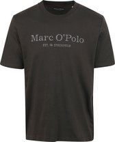 Marc O'Polo - T-Shirt Logo Antraciet - Heren - Maat XL - Regular-fit