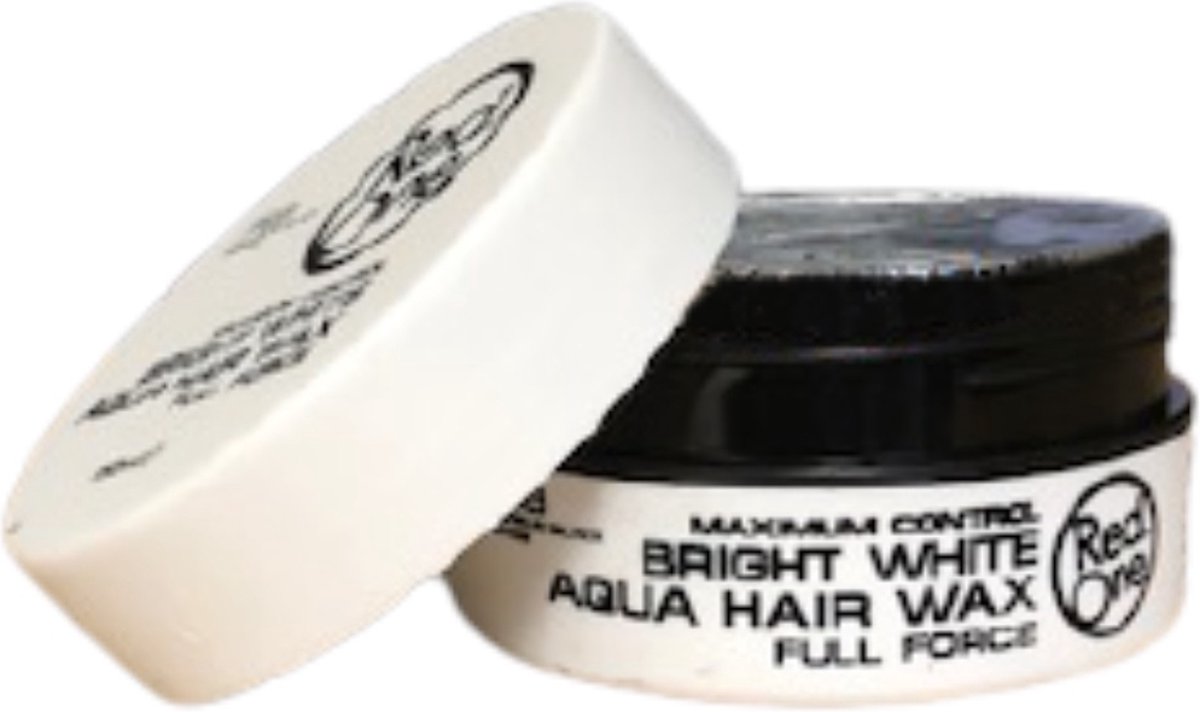 Red One Maximum Control Bright White Aqua Hair Wax 150 ml