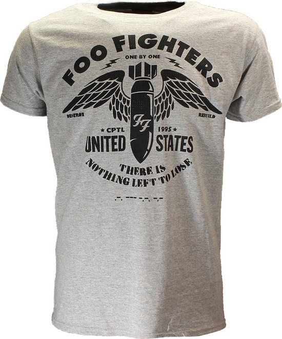 Foo Fighters Stencil T-Shirt - Officiële Merchandise