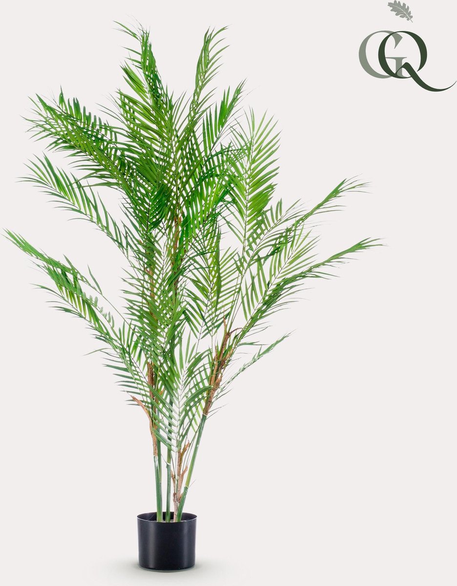 Green Harmony Plants Kunstplant - Chamaedorea Elegans - Bergpalm - 120 cm Groen