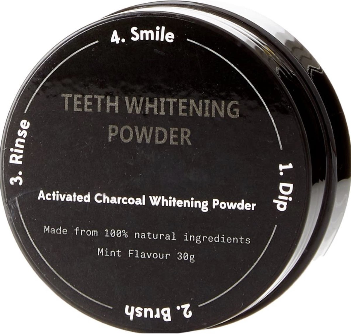 Charcoal Teeth Whitening Powder - Tandenbleekset - Tanden bleken charcoal - Tanden bleken - Polijsten tanden