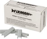 Fixman 10J Gegalvaniseerde Nietjes - 11.2 x 8 x 1.16 mm - 5000 stuks