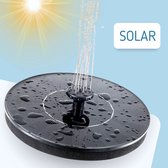 Fontaine Solar à Énergie solaire - Pompe de fontaine flottante - Pompe Solar de bassin avec fontaine à eau - 8 accessoires - Fontaine écologique - Pour Jardin /étang/piscine