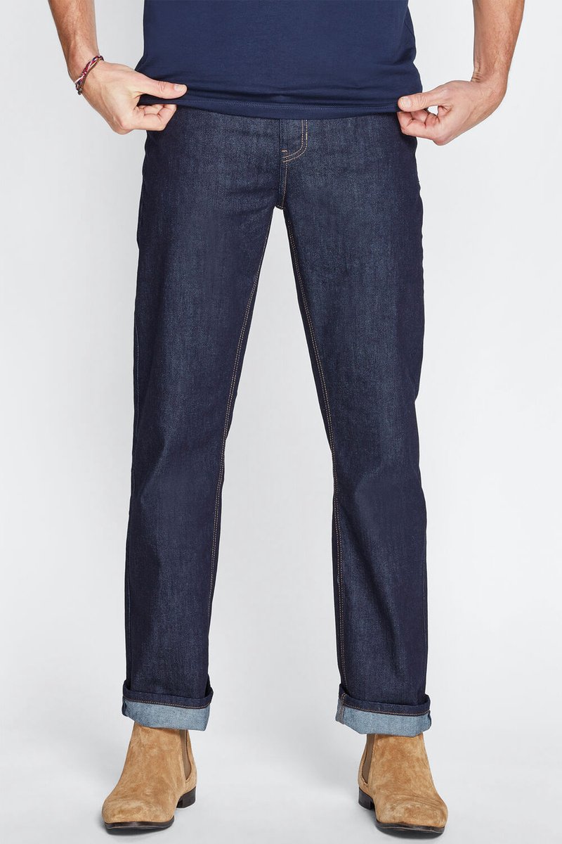 Rockford Mills FOREMEN Heren Regular Fit Jeans Blauw - Maat W29 X L34