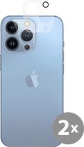 Cazy Tempered Glass Camera Lens Protector - Geschikt voor iPhone 14 Pro Max - 2 stuks