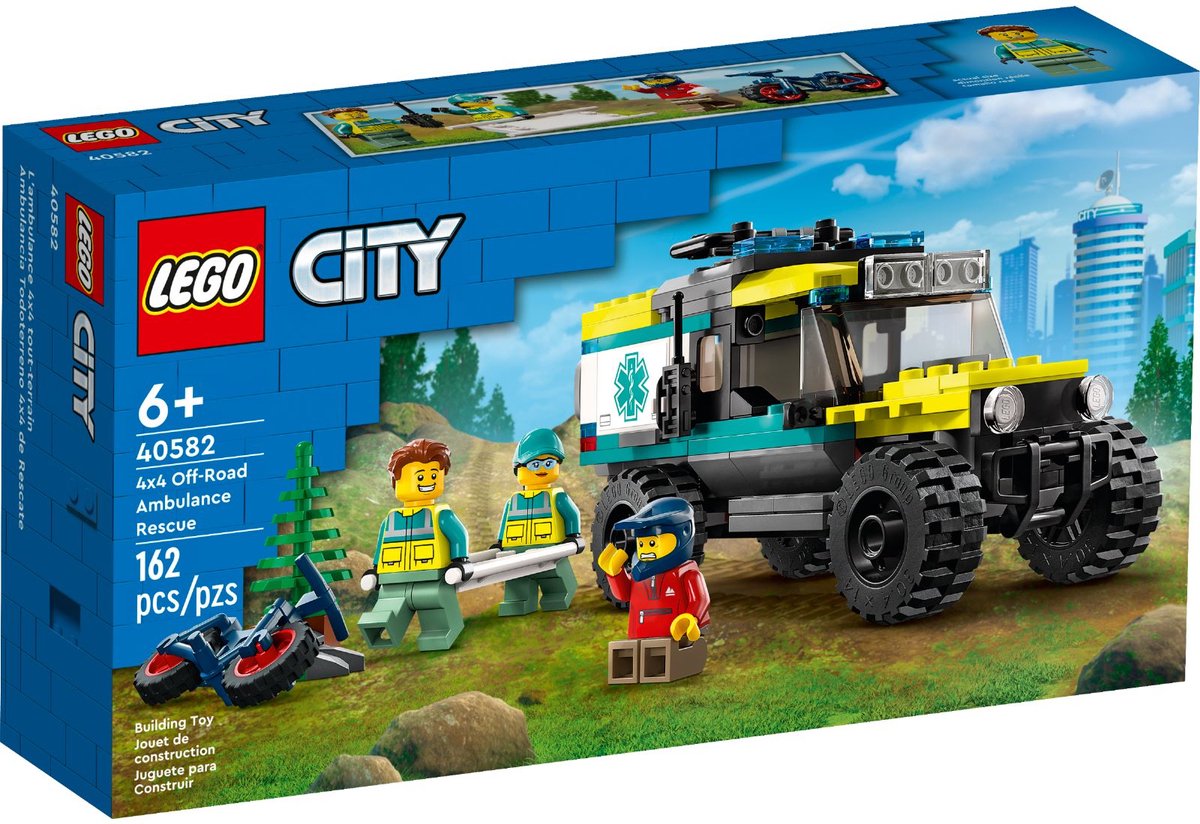 LEGO City 60371 Le QG des véhicules d'urgence