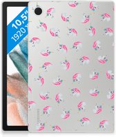 Hippe Hoes geschikt voor Samsung Galaxy Tab A8 2021/2022 Unicorns