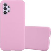 Cadorabo Hoesje voor Samsung Galaxy A32 5G in CANDY ROZE - Beschermhoes gemaakt van flexibel TPU silicone Case Cover