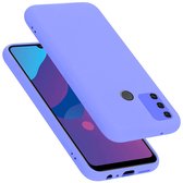 Cadorabo Hoesje geschikt voor Honor 9A in LIQUID LICHT PAARS - Beschermhoes gemaakt van flexibel TPU silicone Case Cover