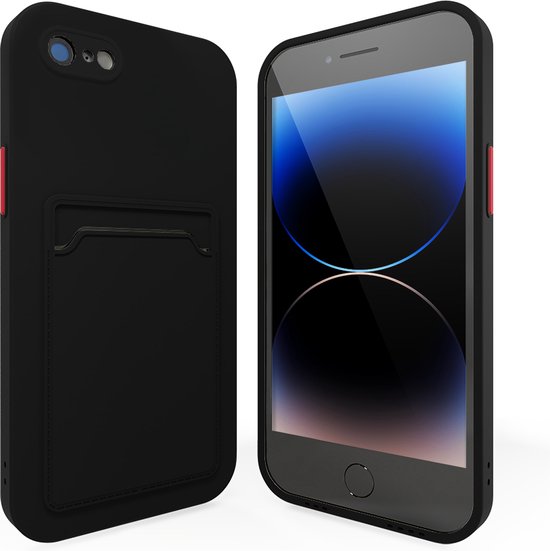 Backcover hoesje met pashouder Geschikt voor iPhone SE 2022 / SE 2020