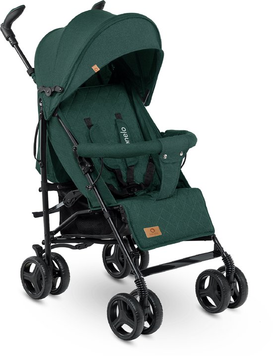 Poussette Canne Lionelelo Irma Légère 7 Kg - Pour Enfant Jusqu'à 15 Kg - Dossier Réglable Inclinable - Pliage Rapide Une Main