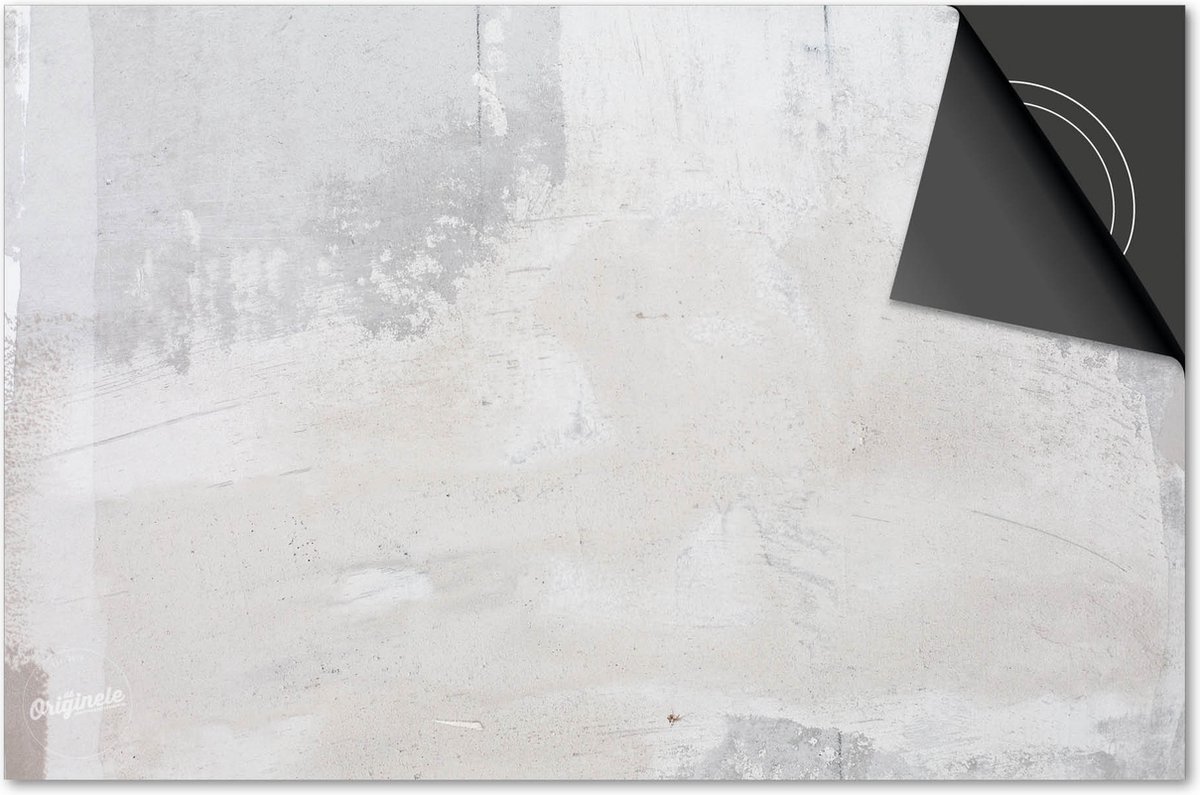 Inductie beschermer 81x52 - afdekplaat inductie mat - Dietrix Kookplaat beschermer - Exclusief - Beton - Muur