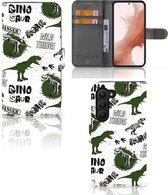 Telefoonhoesje met Pasjes geschikt voor Samsung Galaxy S23 Dinosaurus