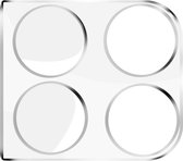 Camera folie Geschikt voor OnePlus 10T Gehard Glas 9H antivlek Transparant