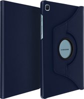 Geschikt voor Samsung Galaxy Tab S6 Lite Flip Cover 360° Roterende Standaard blauw