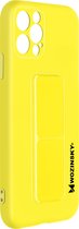 Wozinsky vouwbare magnetische steun Geschikt voor Apple iPhone12 Pro Max silicone hoes geel
