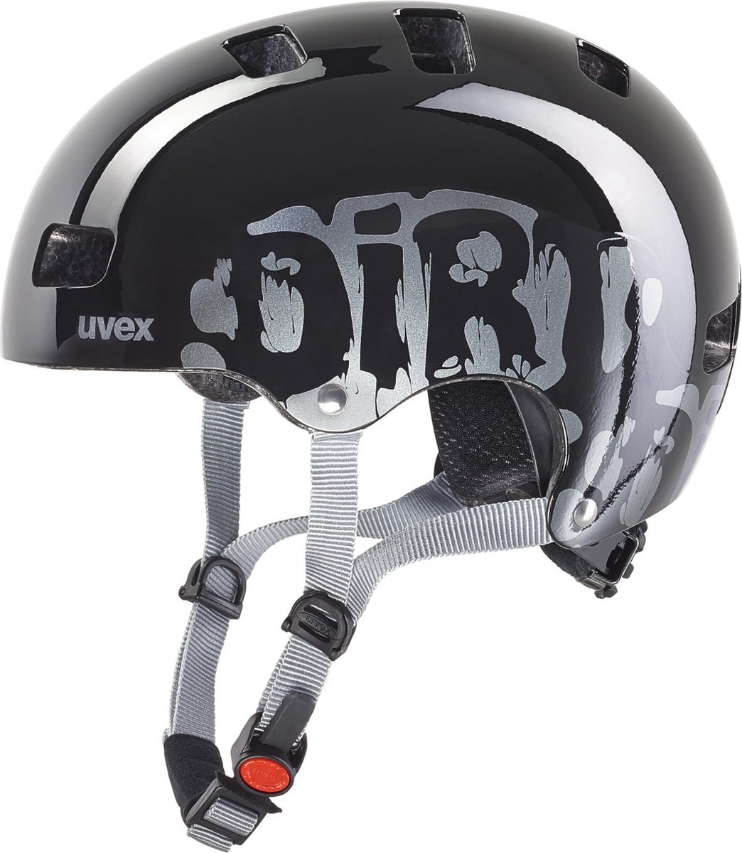 uvex Kid 3 Fietshelm Kind Dirtbike Black - Unisex - maat 51-55