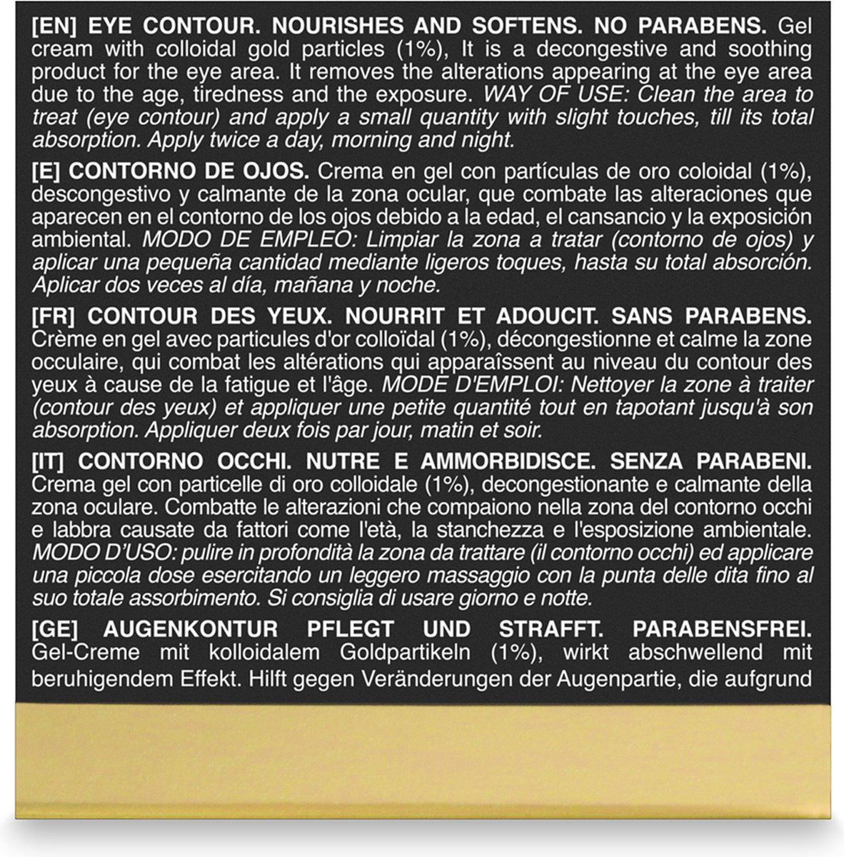 PostQuam Luxury Eye Contour Cream