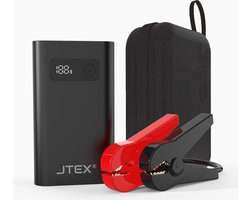 Jumpstarter voor Auto - 5 in 1 - Powerbank - Snellader - 12V / 1200A / 14.800mAh / 60C - LED zaklamp - SOS Noodlicht - PD60W Laptop lader - Starthulp - Startkabels - Jumpstarters - Incl. opbergkoffer